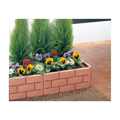 Richell Soil Retaining Brick Type Brown