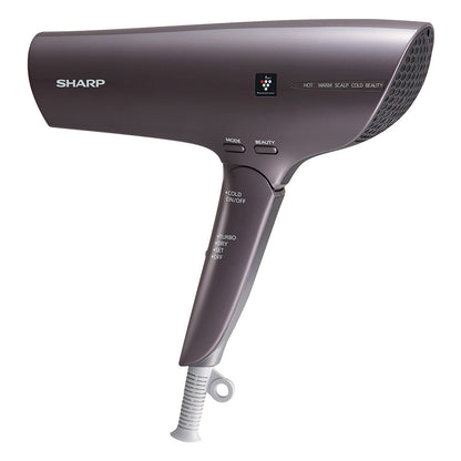 Hair Dryer Sharp IB-NP9 V Purple Cosmic Purple Beautiful Hair Quick Dry Plasma Cluster Dryer