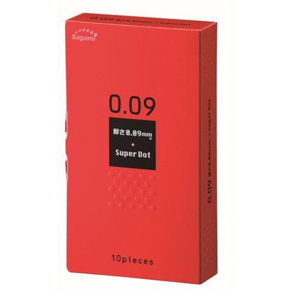 Sagami 009 Dot (10 Pieces)
