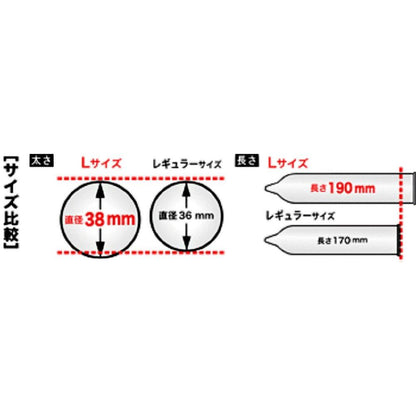 Sagami Original 002 L Size 10 Pieces