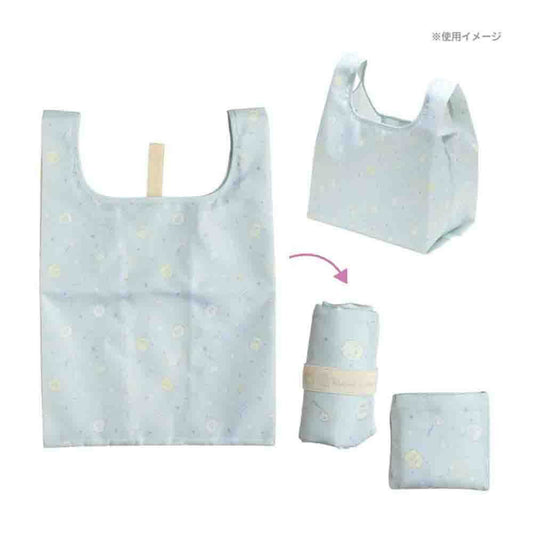 San-X Sumikkogurashi Character Mix Shopping Bag (S) Blue Print CA02604 73g