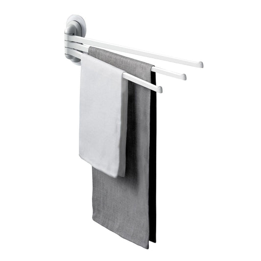 Asvel Poze Dish Towel Holder (3 Hooks, Suction Cup) A4114