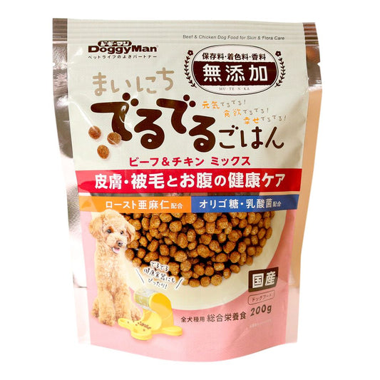 Dogyman Hayashi Daily Deru Deru Rice Skin & Coat and Digestive Health Care 200g