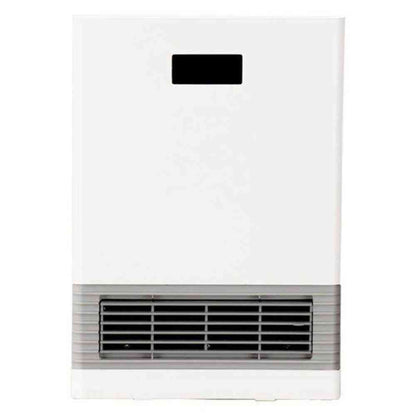 Zephyr Ceramic Heater with Human/Temperature Sensor White ZCT-12TMB