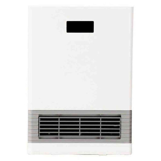 Zephyr Ceramic Heater with Human/Temperature Sensor White ZCT-12TMB