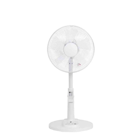 Zephyr Remote Control Living Fan Automatic Oscillation 5 Blades ZFL-A3EC White