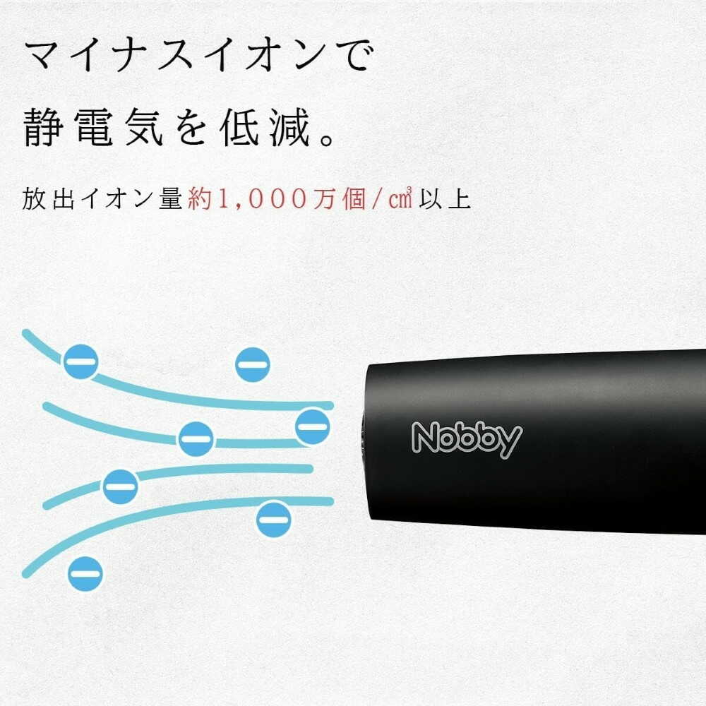 Tescom Nobby Negative Ion Hair Dryer Black NB950-K