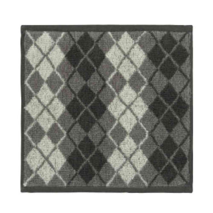 Nissen Shoko Men's Pocket Square Eclipse Gray 1 Piece
