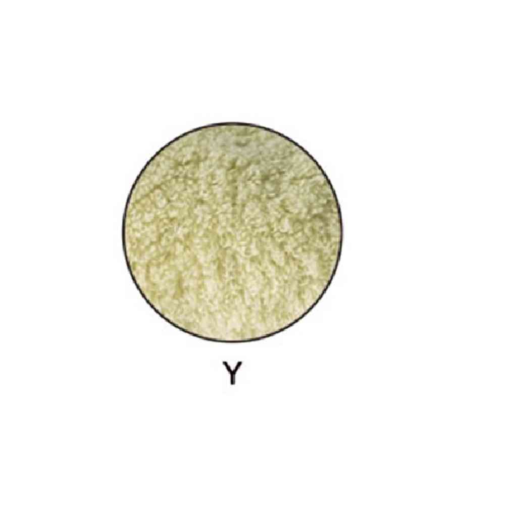 Nissen Shoko Cotton Snow-like Towel Velvet Color Handkerchief Yellow 1 Piece