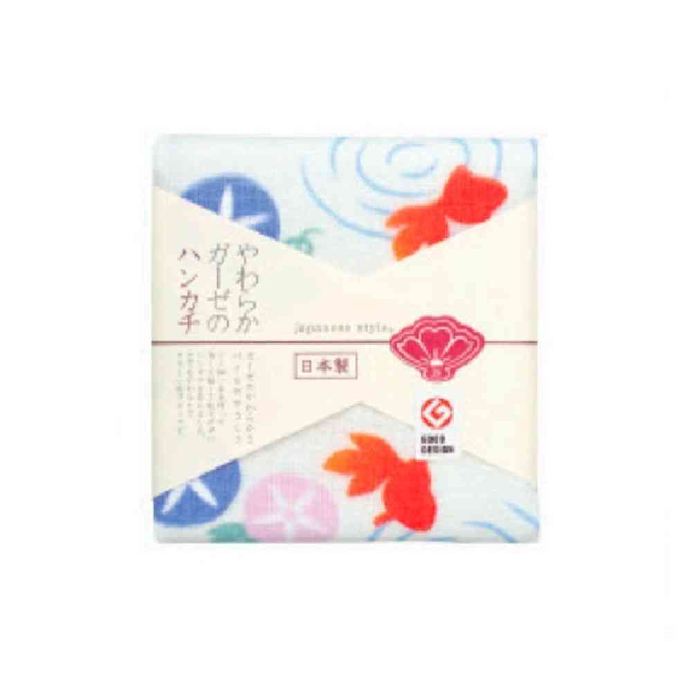 Nissen Shoko Japanese Style Yuzusuzumi Handkerchief (1 Piece)