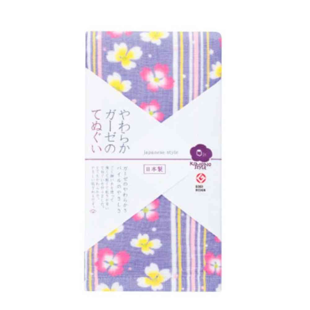 Nissen Shoko Japanese Style Hanaakari Tenugui (1 Piece)