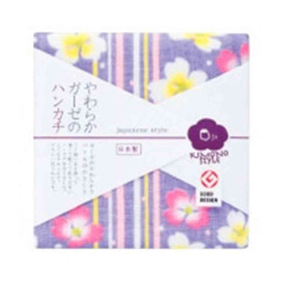 Nissen Shoko Japanese Style Hanaakari Handkerchief (1 Piece)