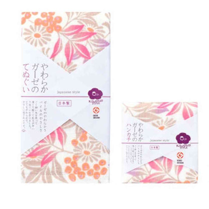 Nissen Shoko Japanese Style Uraraka Handkerchief (1 Piece)