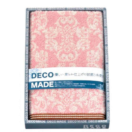 Nissen Shoko DECO MADE Eternal Face Towel Pink Boxed 1 Piece