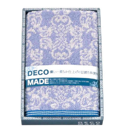 Nissen Shoko DECO MADE Eternal Face Towel Violet - Boxed (1 Piece)