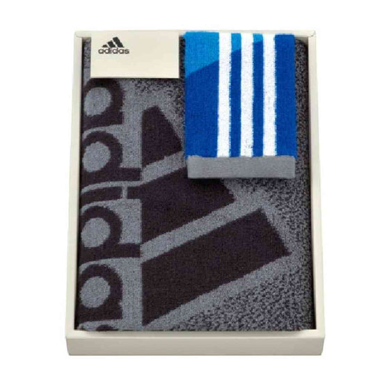 Nissen Shoko adidas Collect Sports Towel & Towel Chief Set - Boxed (1 Sports Towel & 1 Towel Chief)