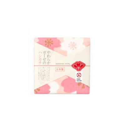 Nissen Shoko Japanese Style Cherry Blossom Handkerchief 1 Piece