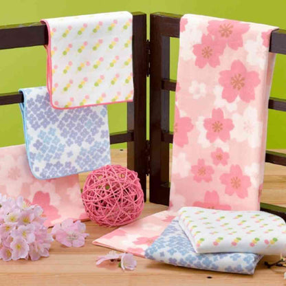 Nissen Shoko Japanese Style Cherry Blossom Handkerchief 1 Piece