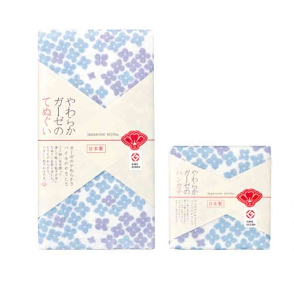 Nissen Shoko Japanese Style Hydrangea Tenugui 1 Piece
