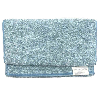 Nissen Shoko Cocochiena2 Bath Towel Blue 1 Piece