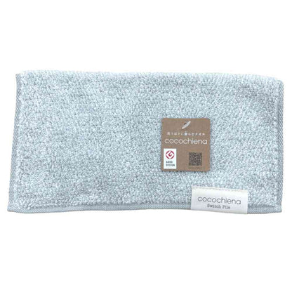 Nissen Shoko Cocochiena2 Slim Bath Towel Gray 1 Piece