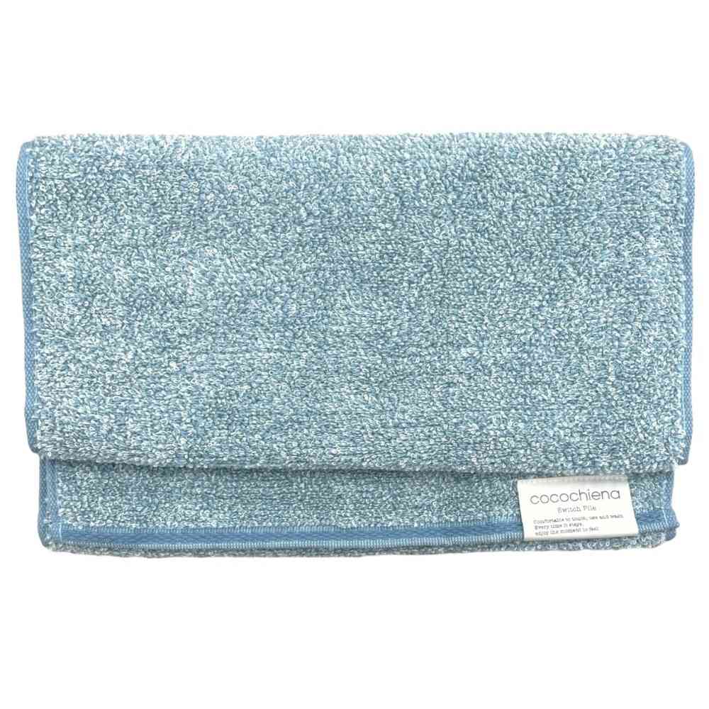Nissen Shoko Cocochiena2 Face Towel Blue 1 Piece