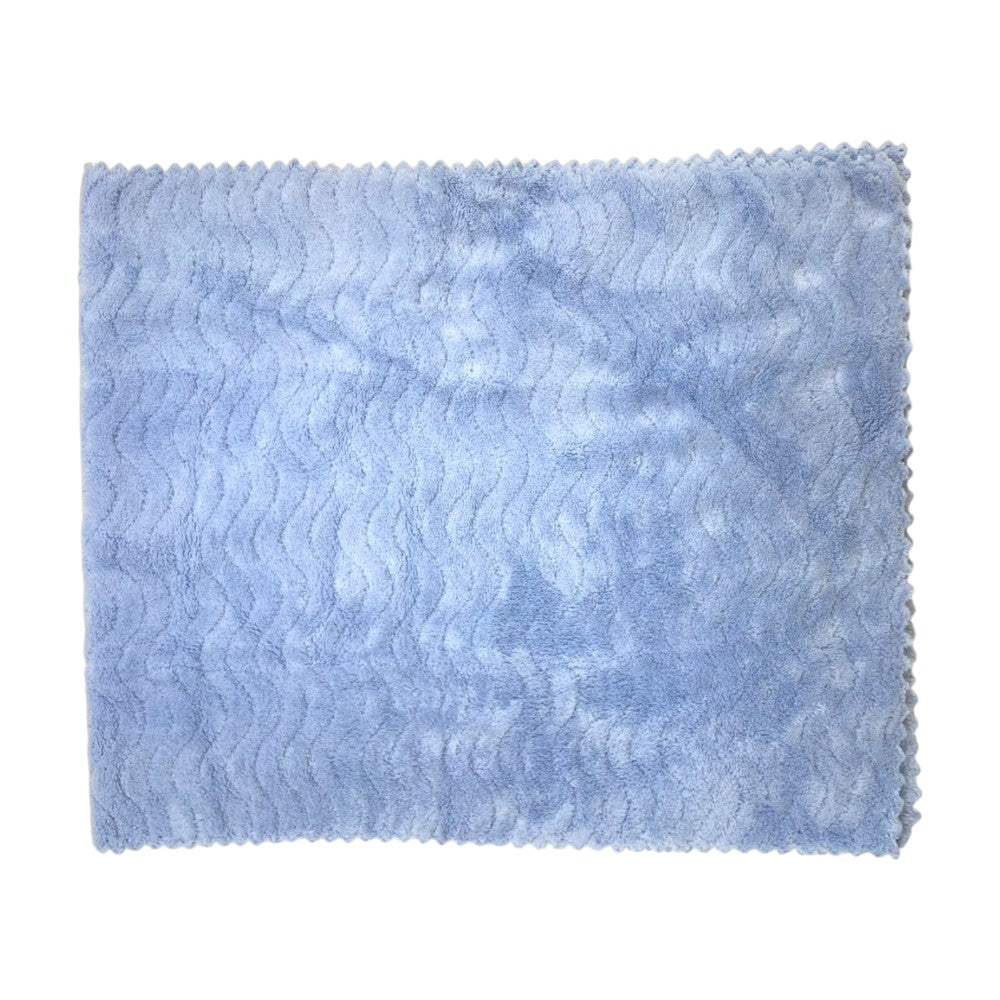 Nissen Shoko Fuwamoko Marche Absorbent Beauty Goddess Hair Towel Blue 1 Piece