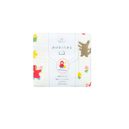 Nissen Shoko Angel Gauze Ohana Towel (Little Red Riding Hood) - Handkerchief (1 Piece)
