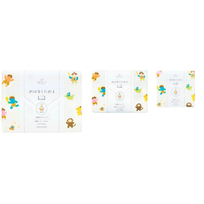 Nissen Shoko Angel Gauze Ohana Towel (Peach Boy) - Handkerchief (1 Piece)