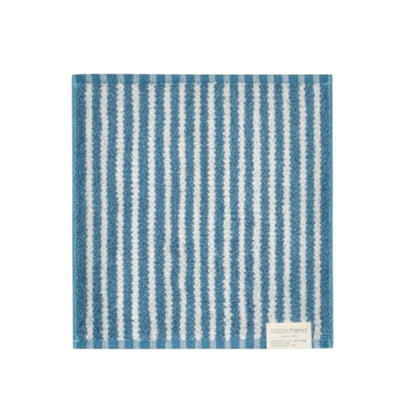 Nissen Shoko Cocochiena Line Handkerchief Navy Blue 1 Piece
