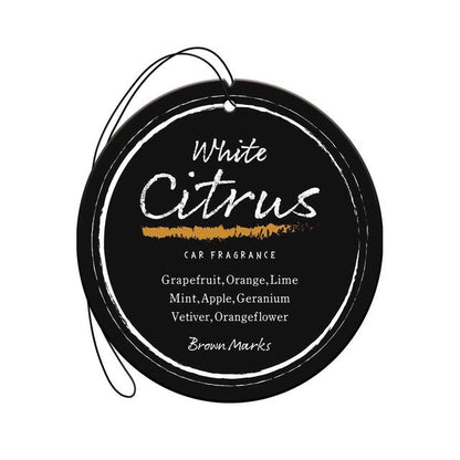 晴香堂 CARALL Brown Marks Craft Plate 3-Pack White Citrus 3567 9.3g x 3