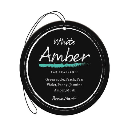 晴香堂 CARALL Brown Marks Craft Plate 3-Pack White Amber 3569 9.3g x 3