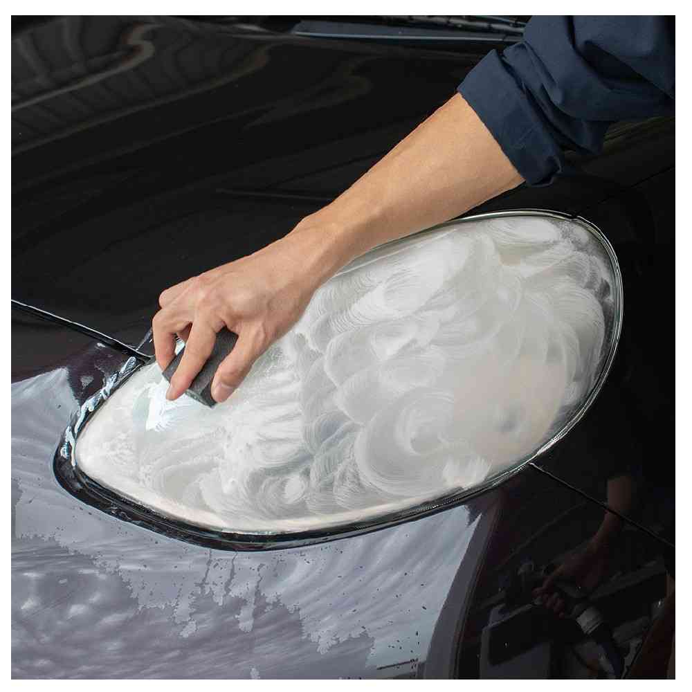 Harukado Geoceramic Headlight Coat Cleaner Pad 1pc / Coating Agent 10ml