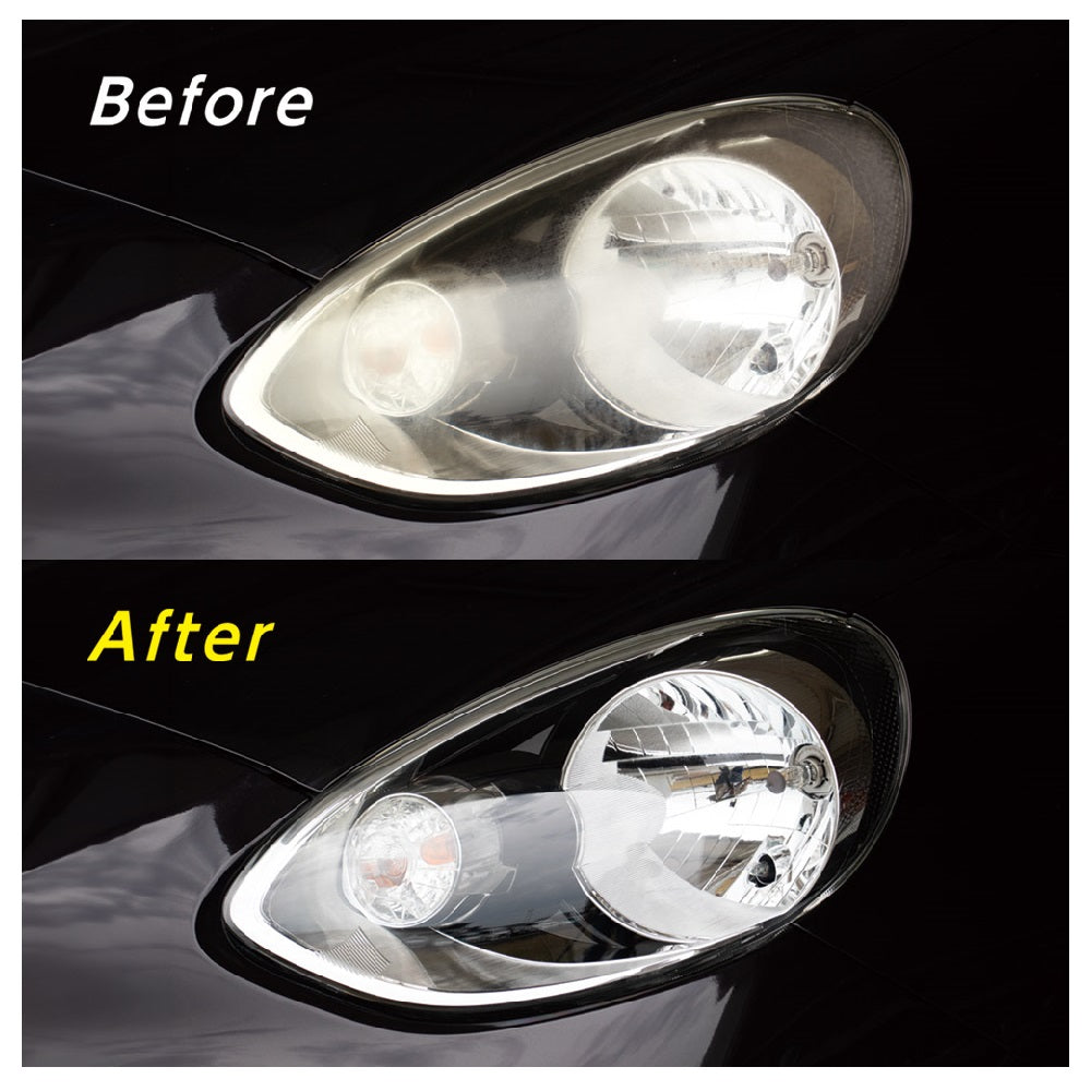Harukado Geoceramic Headlight Coat Cleaner Pad 1pc / Coating Agent 10ml