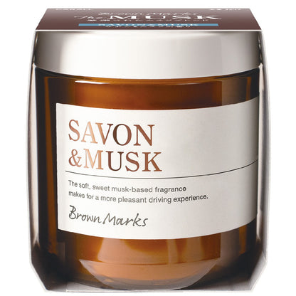 Harukado Brown Marks the Musk Gel Soap & Musk 160ml