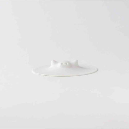 Marna Pig Shaped Lid 13.5cm White K091