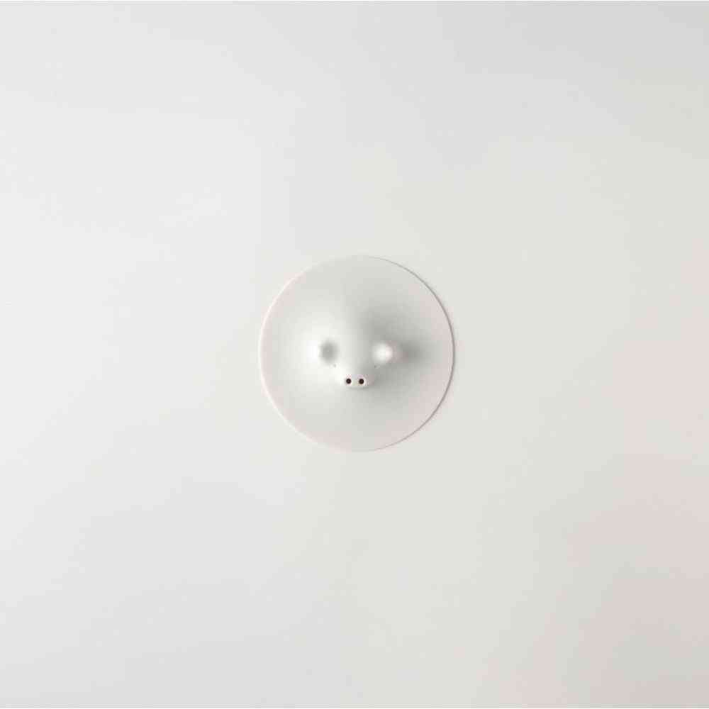 Marna Pig Shaped Lid 13.5cm White K091