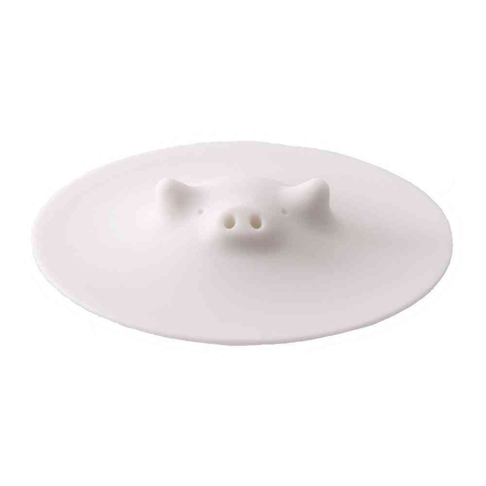Marna Pig Shaped Lid 13.5cm White K091