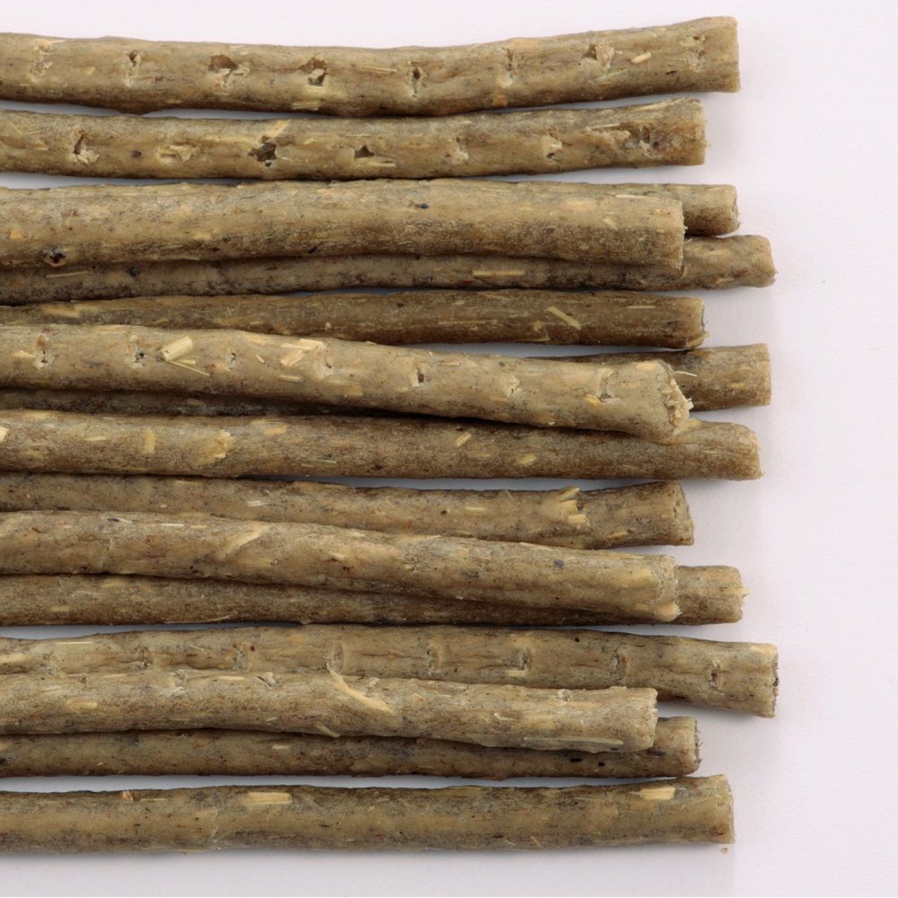 Mini Animan Rabbit Probiotic Snack Hay Stick Timothy Rosemary Flavor 50g
