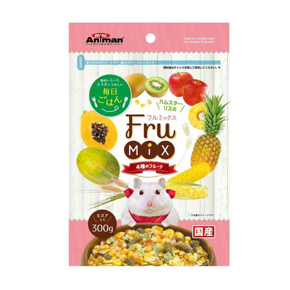Mini Animan Hamster & Squirrel FruMIX 300g