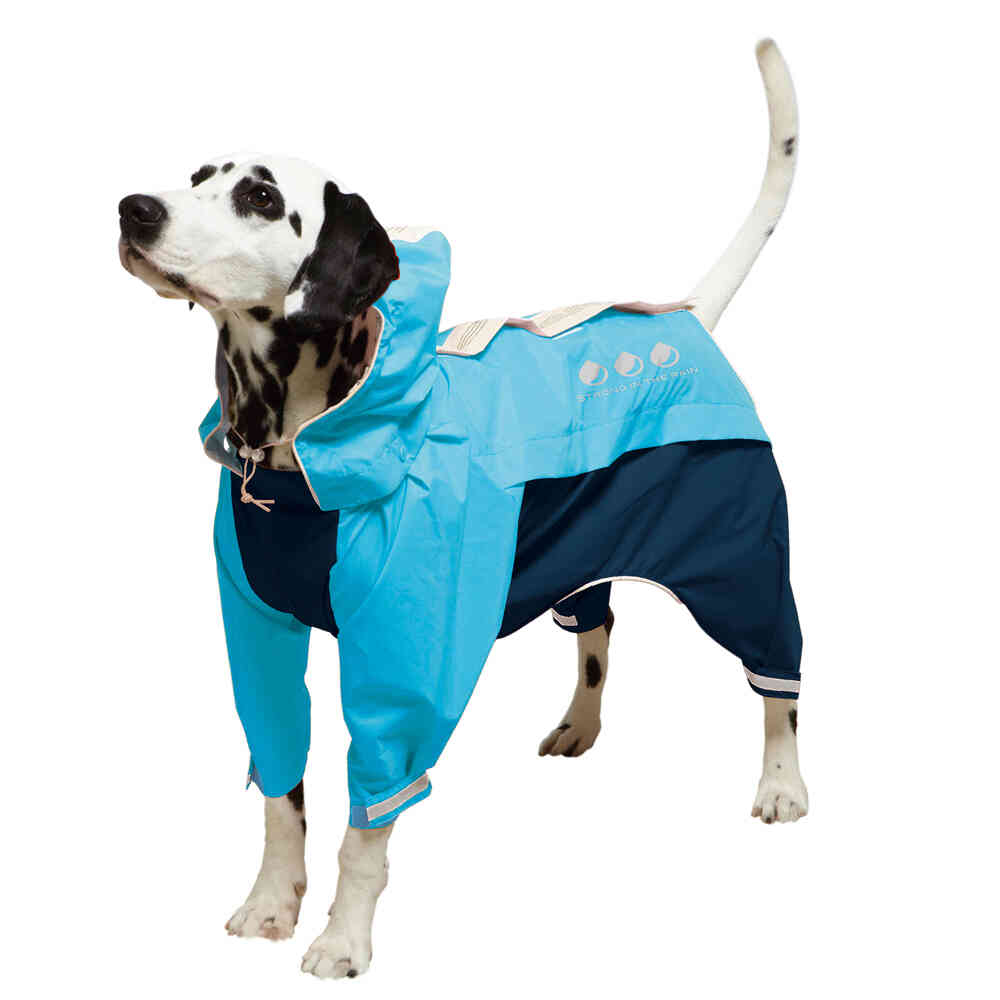 Sporty Rainwear Urban Style No. 7 Blue x Navy