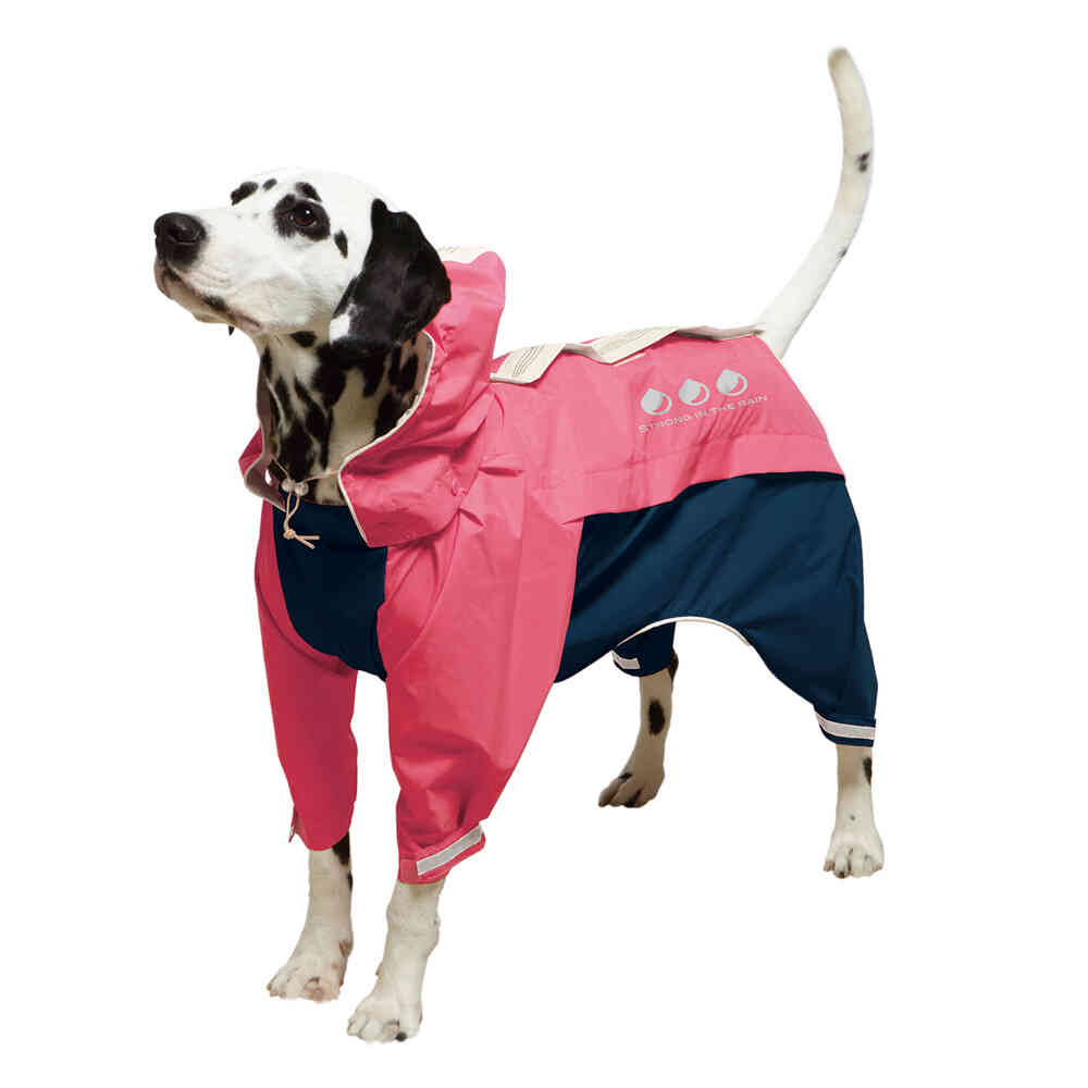 Sporty Rainwear Urban Style Size 7 Pink x Navy