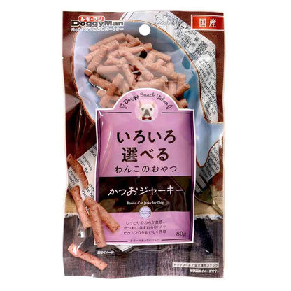 Dogyman Dog Snack Value Bonito Jerky 80g