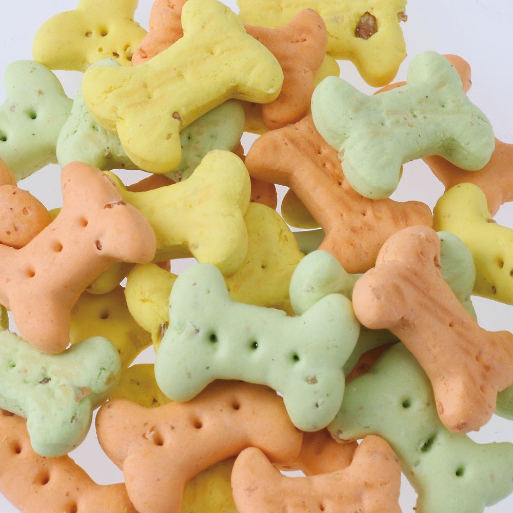 Doggy Man Gentle Low-Fat Tiny Dog Biscuits with 5 Vegetable Mix 450g