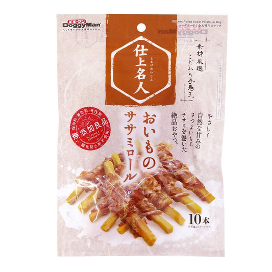 Doggy Man Finishing Master Sweet Potato Chicken Breast Roll 10 Sticks