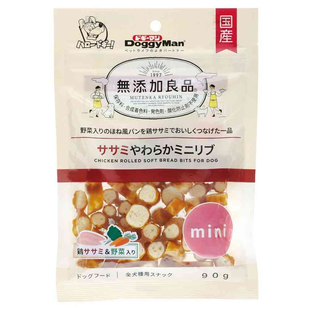 Doggy Man Additive-Free Good Product Tender Chicken Mini Ribs 90g