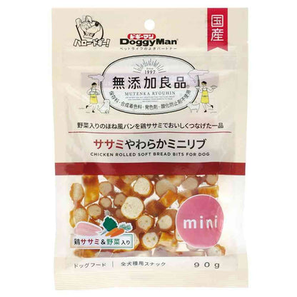 Doggy Man Additive-Free Good Product Tender Chicken Mini Ribs 90g