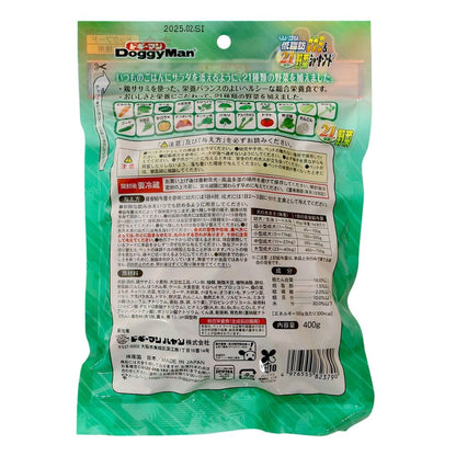 Dogyman Healthy Excel Low-Fat Chicken Breast & 21 Vegetable Jerky Food 400g