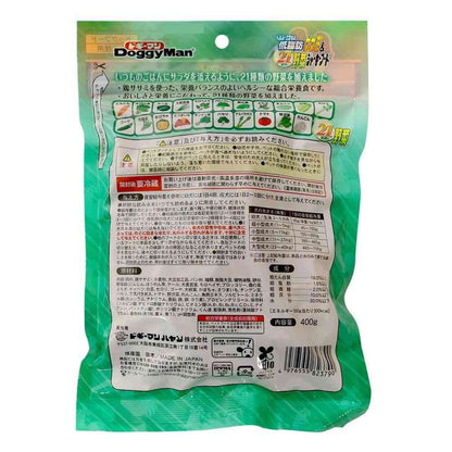 Dogyman Healthy Excel Low-Fat Chicken Breast & 21 Vegetable Jerky Food 400g