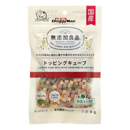 Dogyman Additive-Free Good Quality Topping Cubes Vegetable Mix 100g
